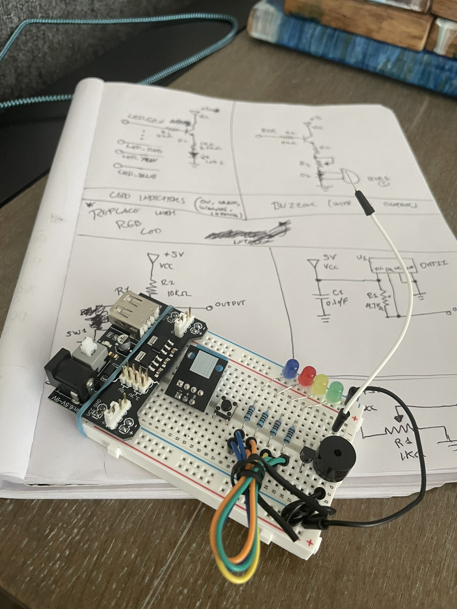 Designing the circuit